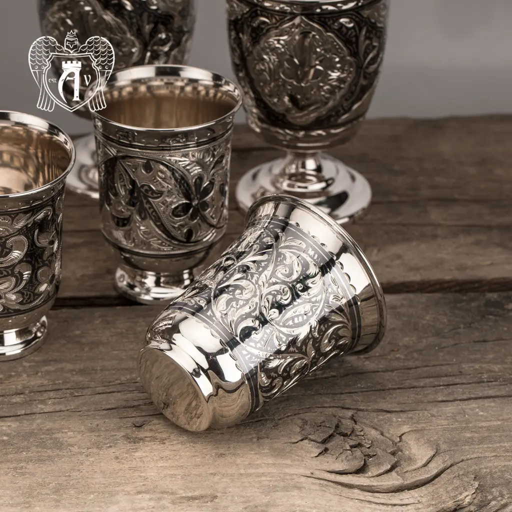 Серебряный стакан «Кристи» - фото 3