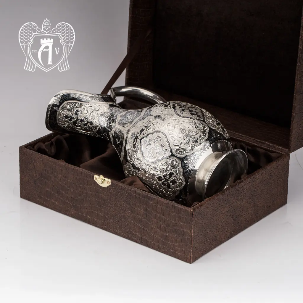 Кувшин из серебра  «Ария» - фото 3