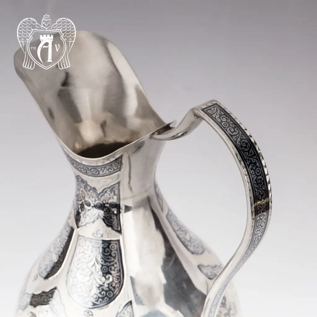 Кувшин из серебра  «Ария» - фото 4