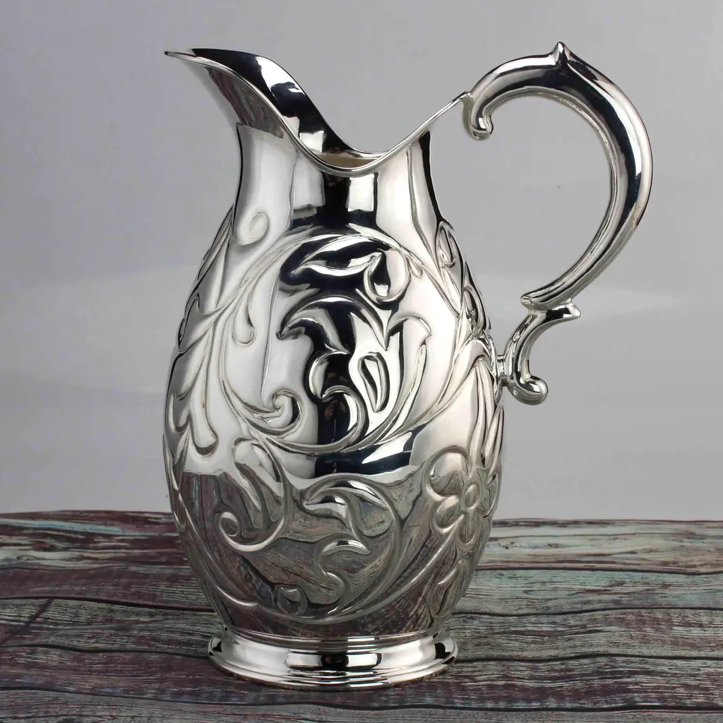 Кувшин из серебра «Колхида» без черни - фото 2