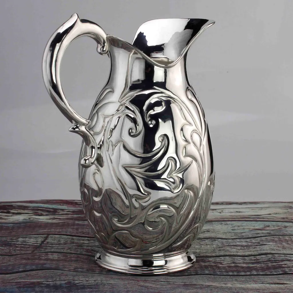 Кувшин из серебра «Колхида» без черни - фото 4