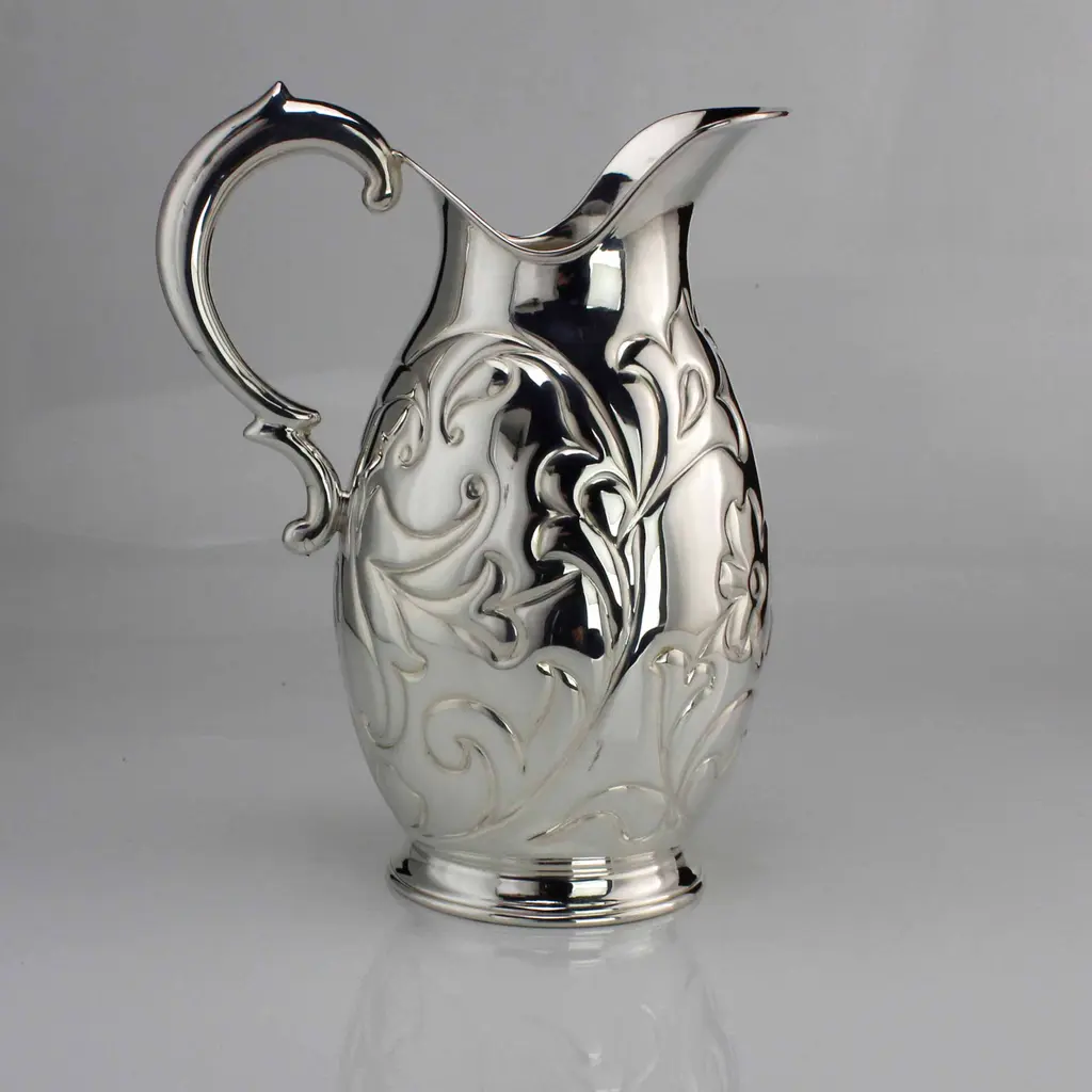Кувшин из серебра «Колхида» без черни - фото 5