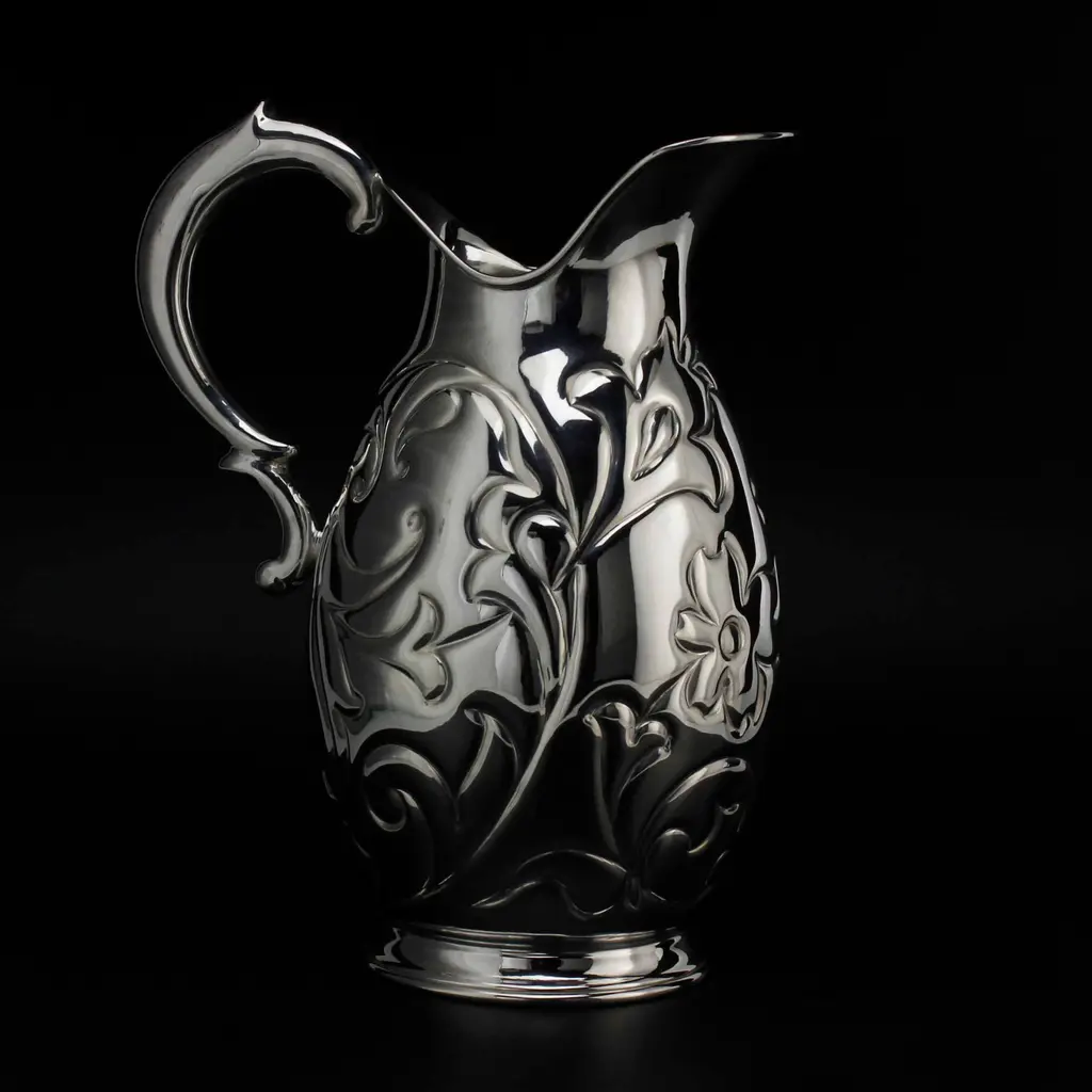 Кувшин из серебра «Колхида» без черни - фото 6
