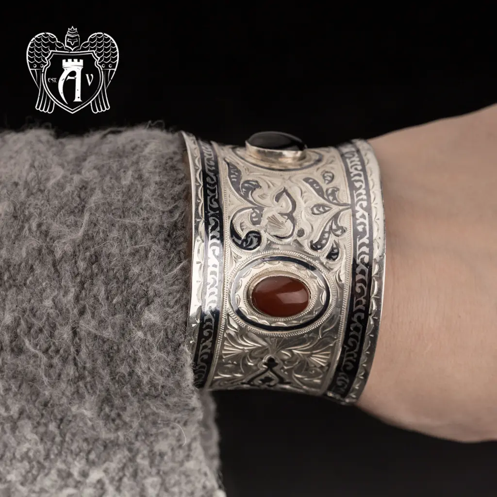 Браслет из серебра кубачинский «Немезида» - фото 2