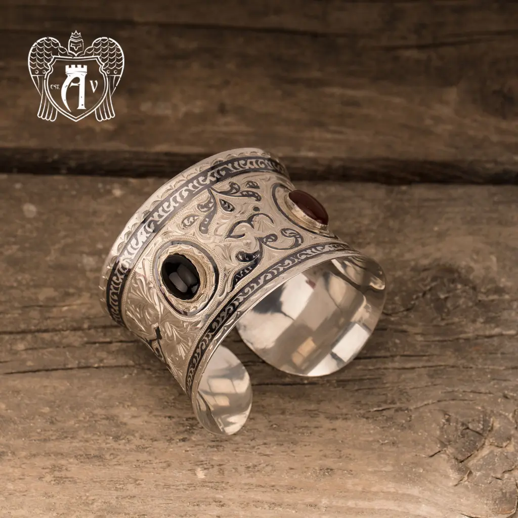 Браслет из серебра кубачинский «Немезида» - фото 3