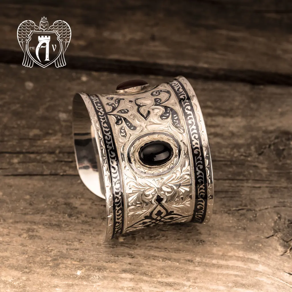 Браслет из серебра кубачинский «Немезида» - фото 5