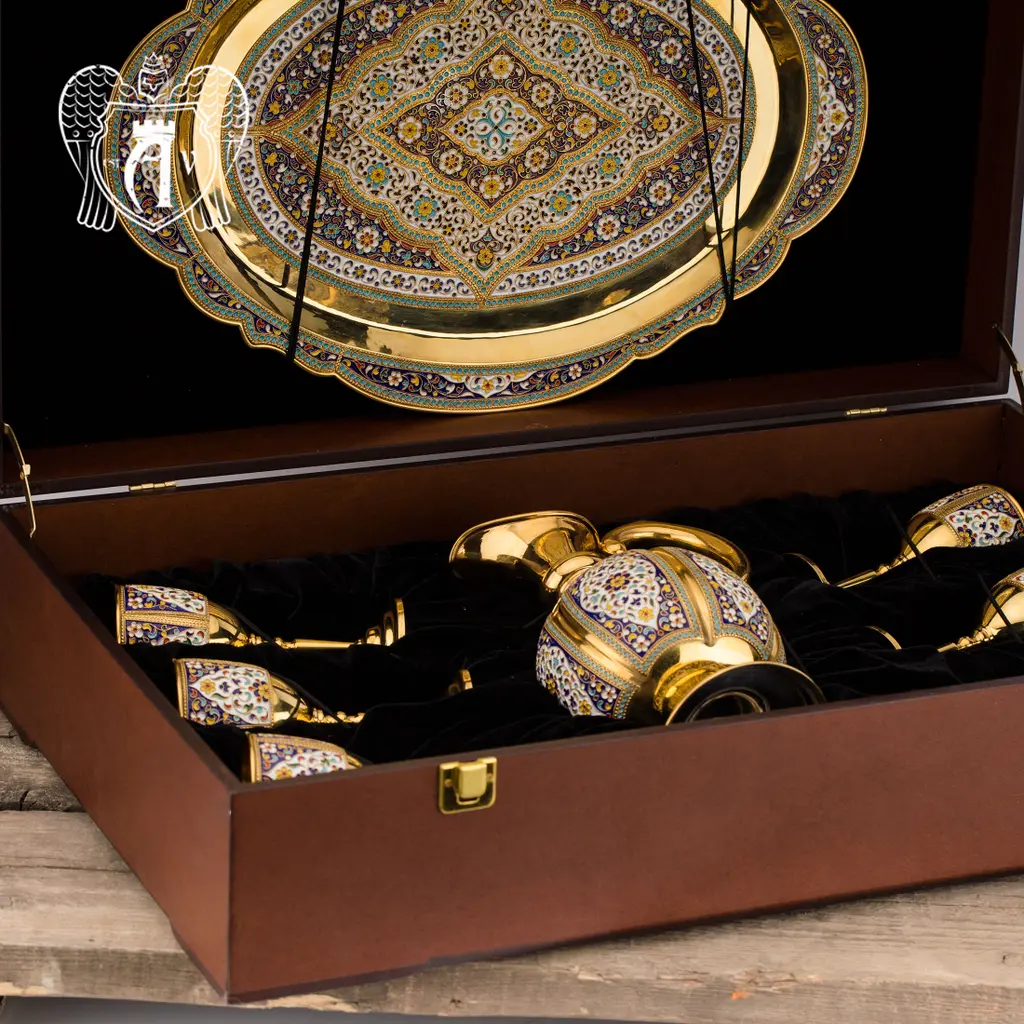 Сервиз «Легенда» с горячей эмалью и золочением - фото 6