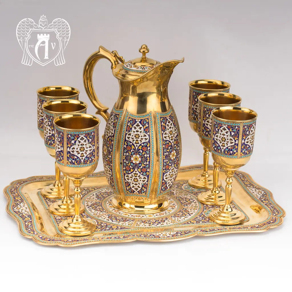 Сервиз «Авалон» с горячей эмалью и золочением 20992 - фото 3