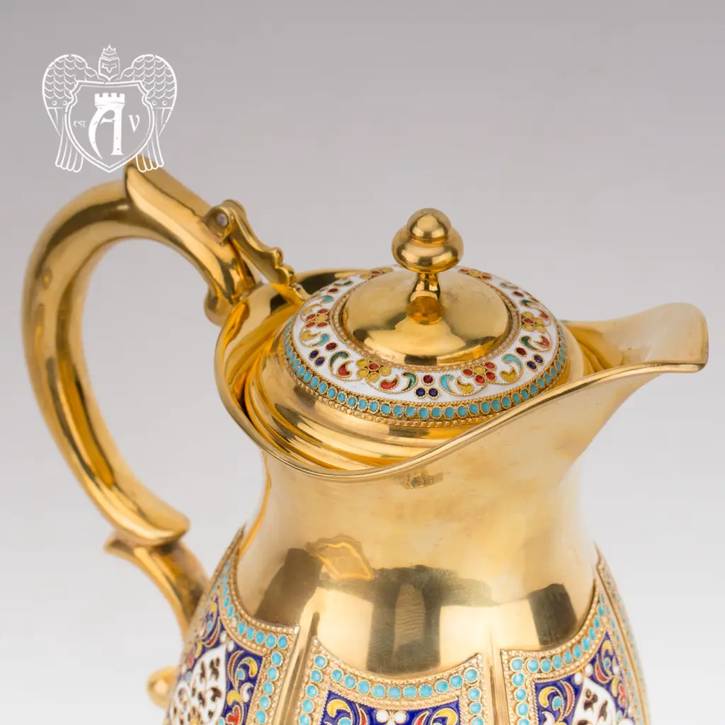 Кувшин из серебра «Авалон» - фото 3