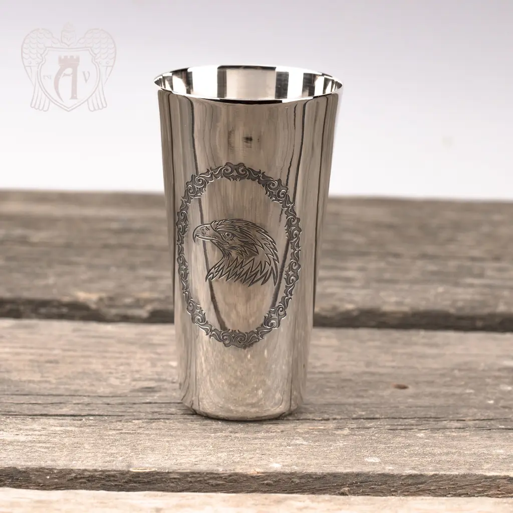 Серебряная стопка «Орел» - фото 3