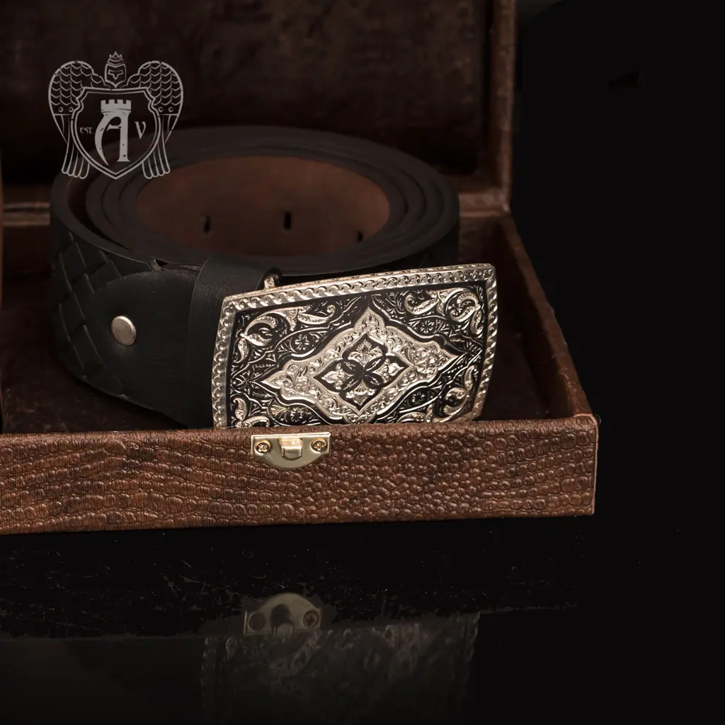 Серебряный ремень «Крон» - фото 2