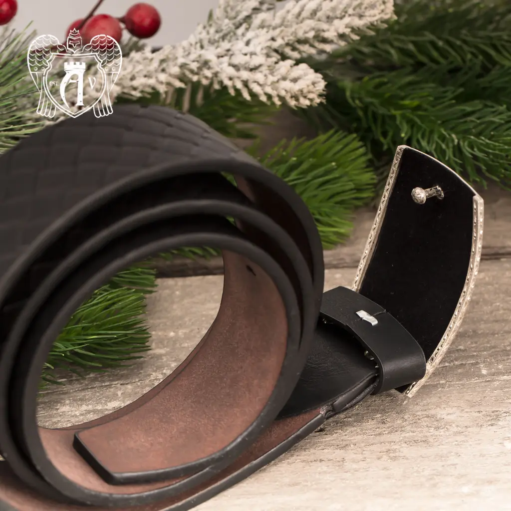 Серебряный ремень «Крон» - фото 4