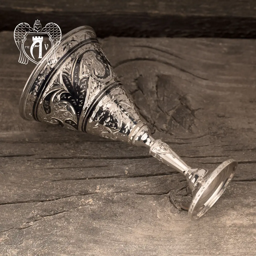 Серебряная рюмка «Кристалл» - фото 4