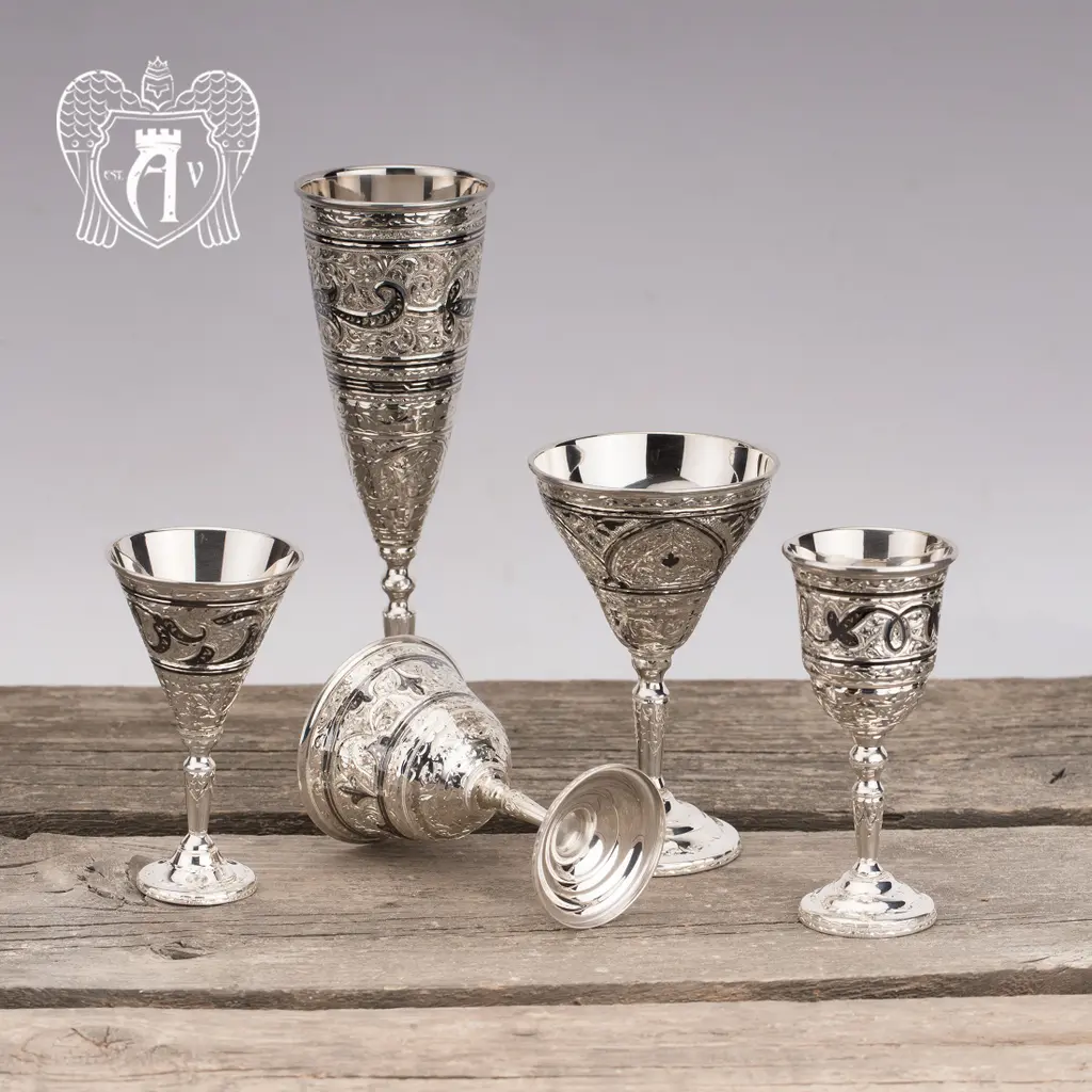 Серебряная рюмка «Норд» - фото 3