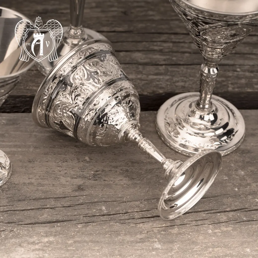 Серебряная рюмка «Джайв» - фото 4