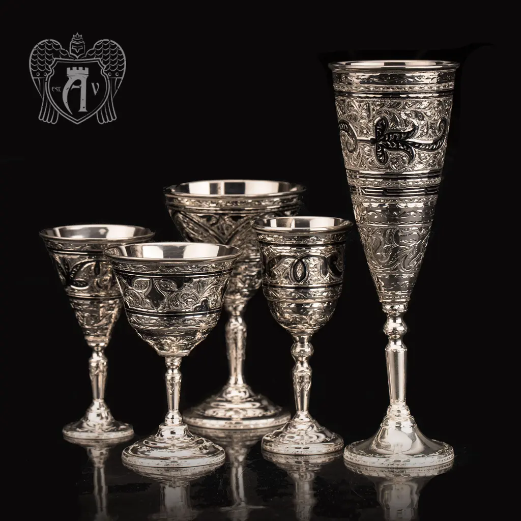 Серебряная рюмка «Джайв» - фото 5