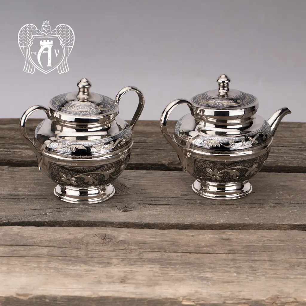 Серебряный чайник  «Сильвия» - фото 2