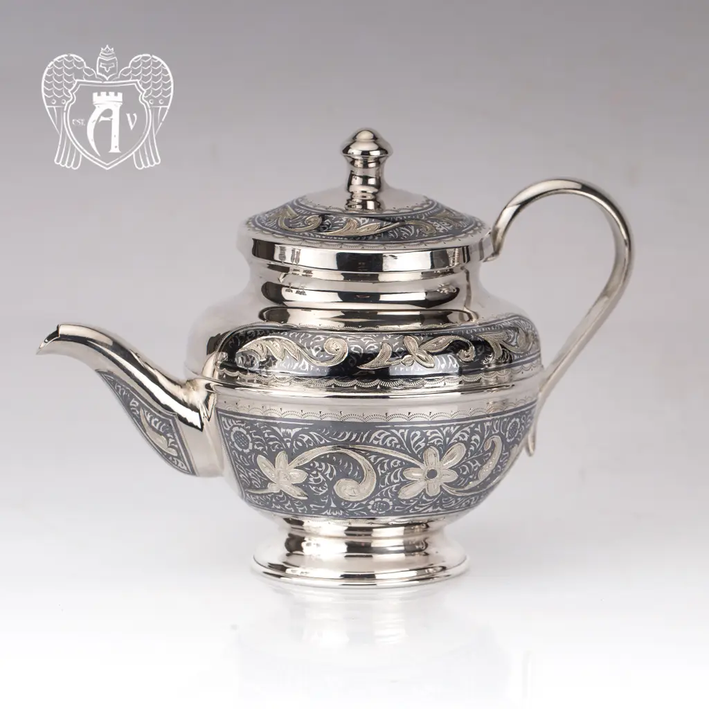 Серебряный чайник  «Сильвия» - фото 4