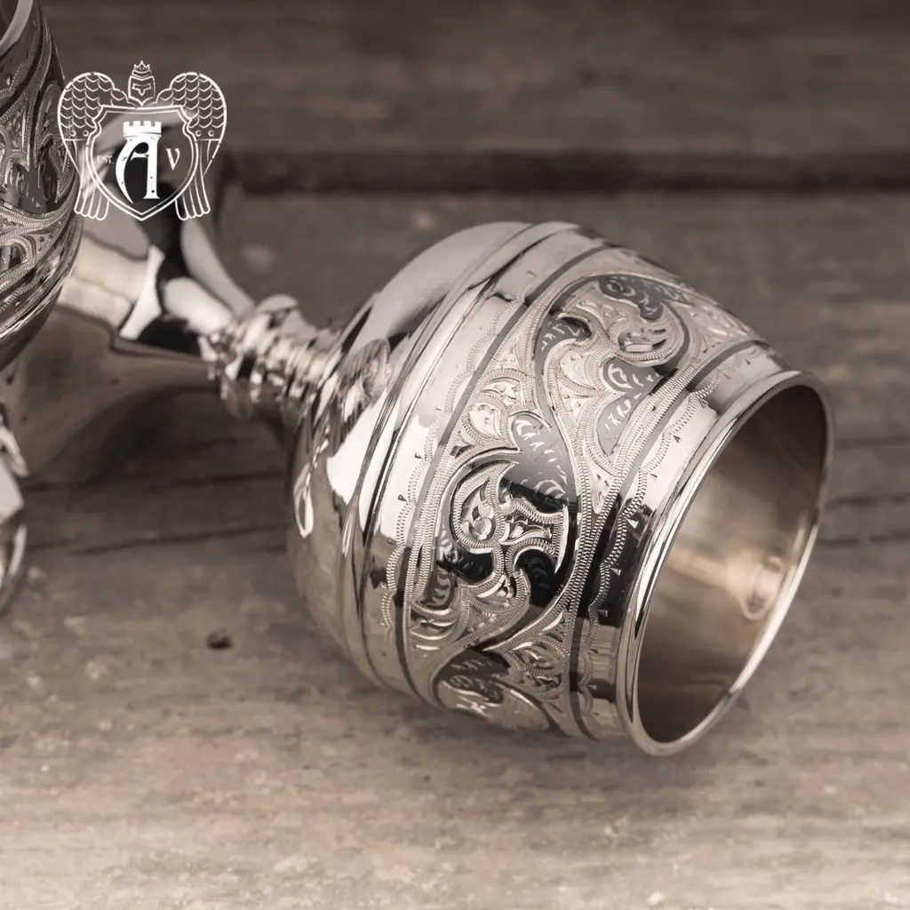 Бокал из серебра «Исидора» - фото 2