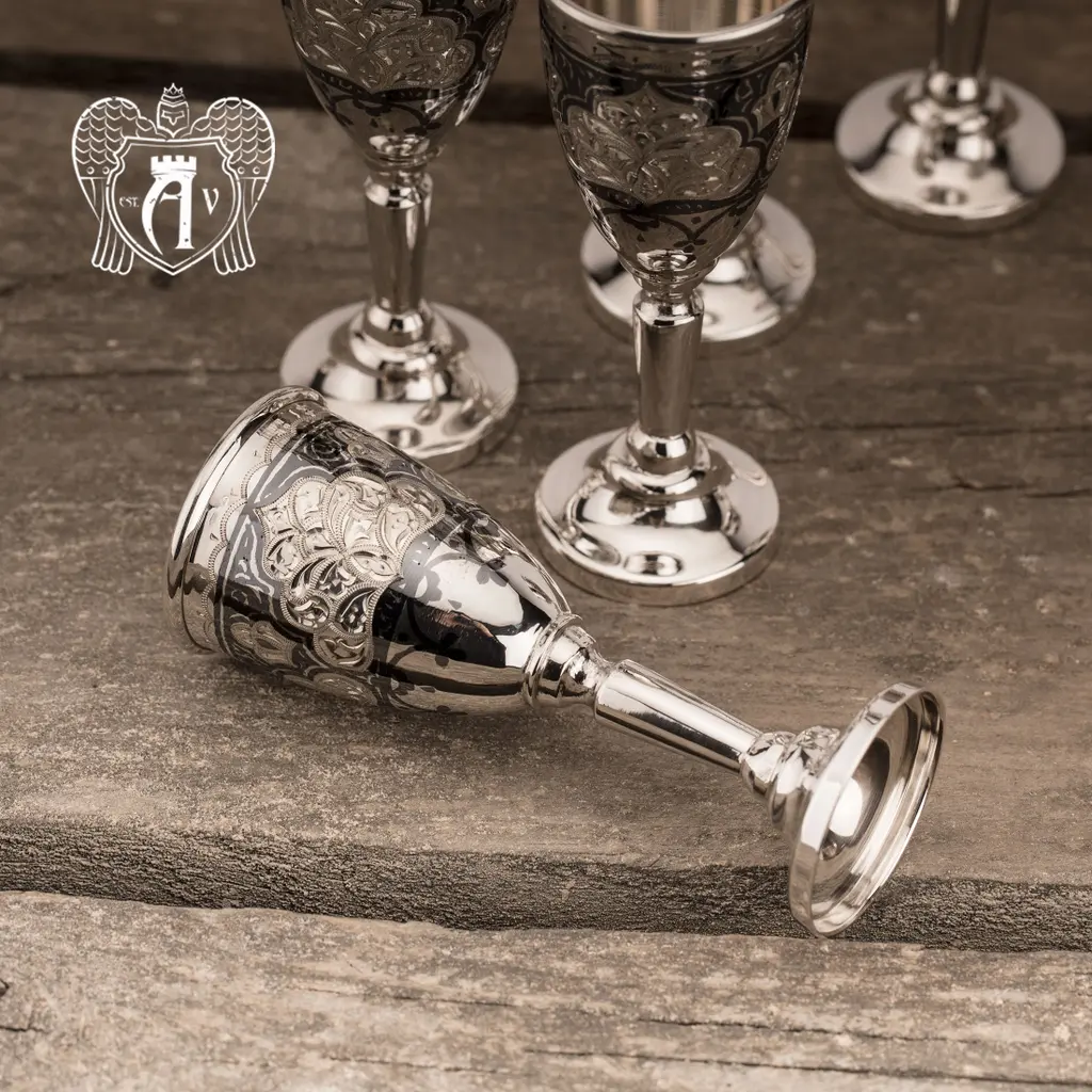 Набор рюмок из серебра  «Бриллиант» - фото 2