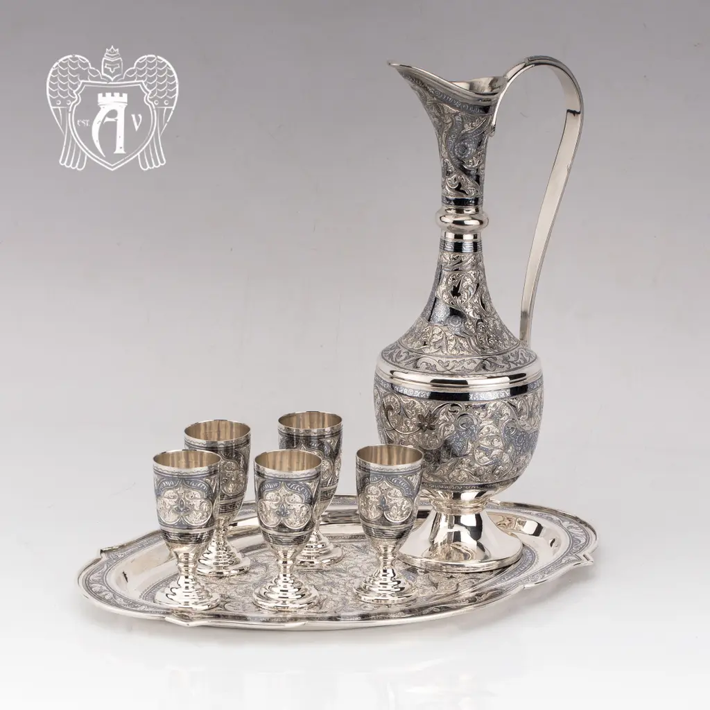 Коньячный сервиз «Фауна» - фото 2