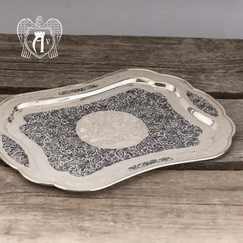 Серебряный сервиз для виски «Танос» - фото 6