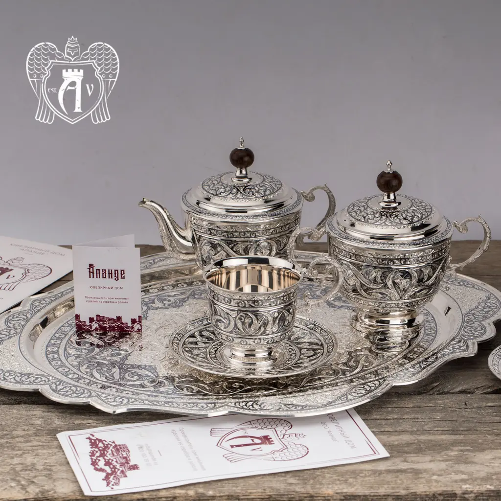 Серебряная  чашка «Гренада» - фото 4