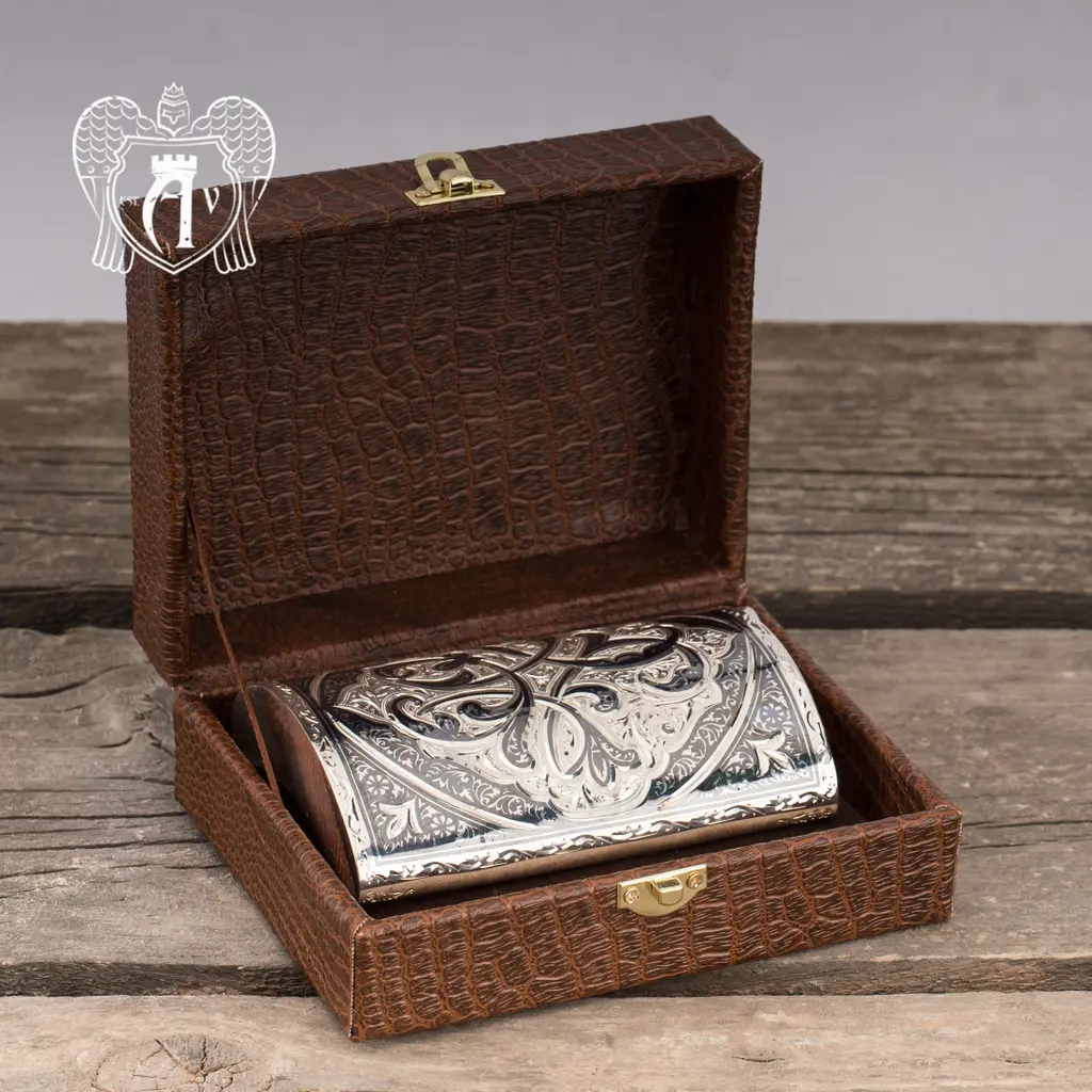 Серебряная фляжка «Кунак» - фото 4