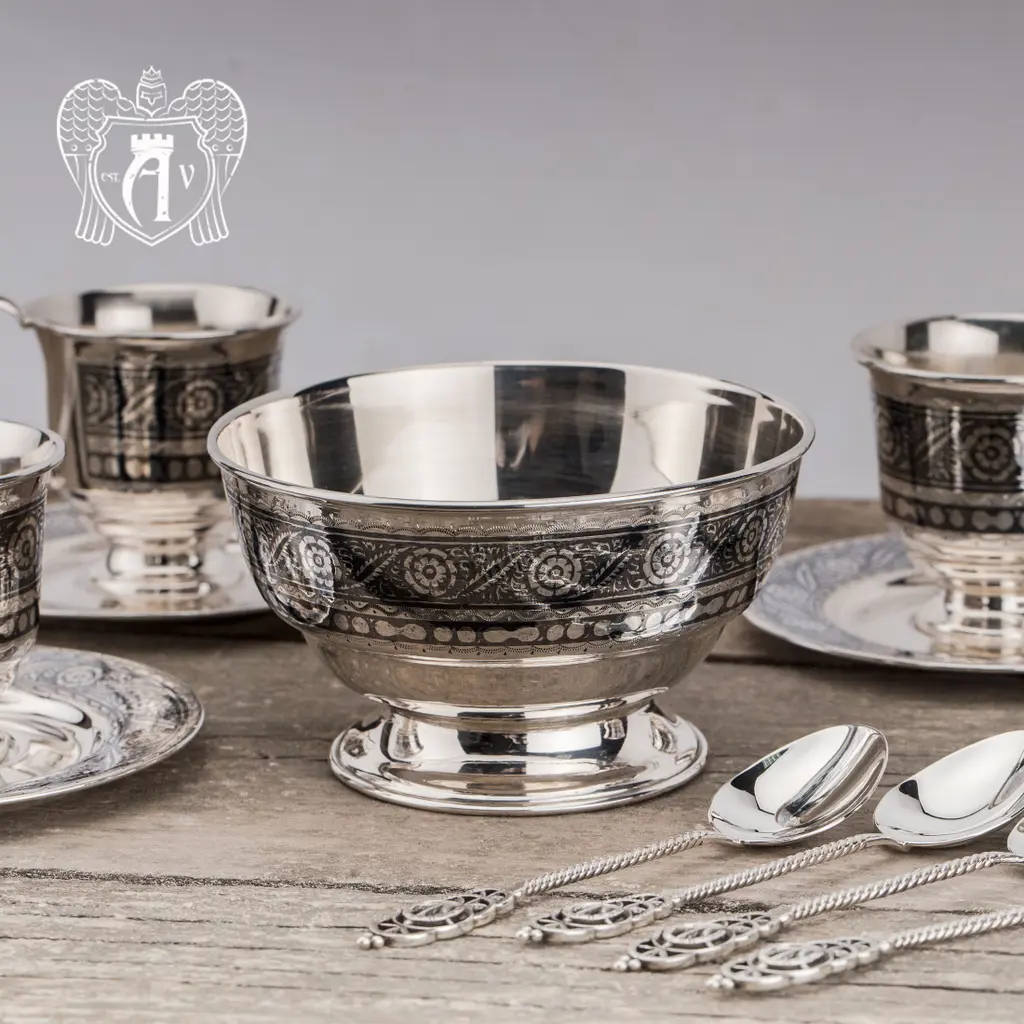 Кофейный набор  «Антик» 4 предмета - фото 3