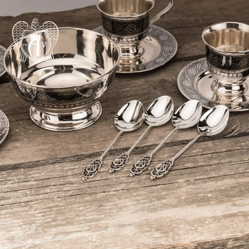 Кофейный набор  «Антик» 4 предмета - фото 4