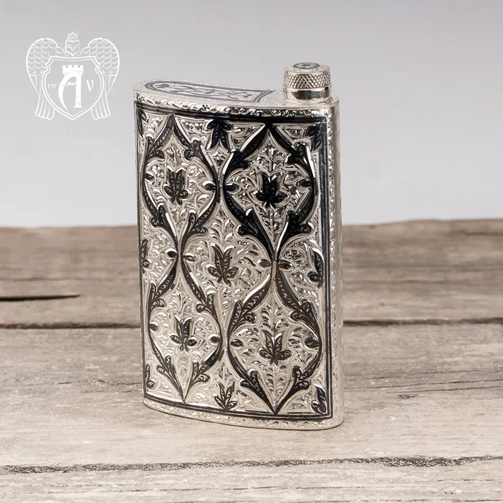 Фляжка из серебра  «Марокко» - фото 2