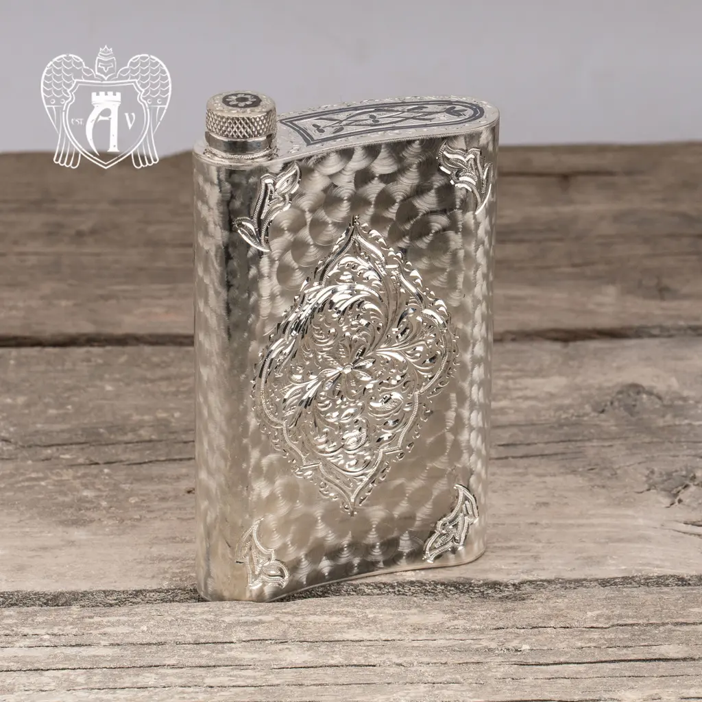 Фляжка из серебра  «Марокко» - фото 4