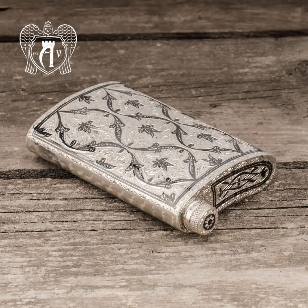 Фляжка из серебра  «Марокко» - фото 5