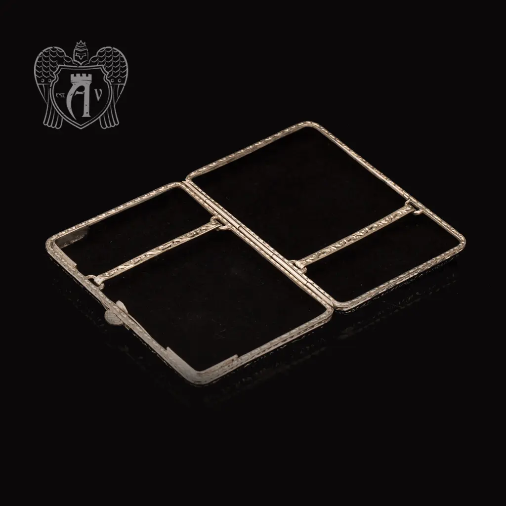 Портсигар из серебра «Корд» - фото 2