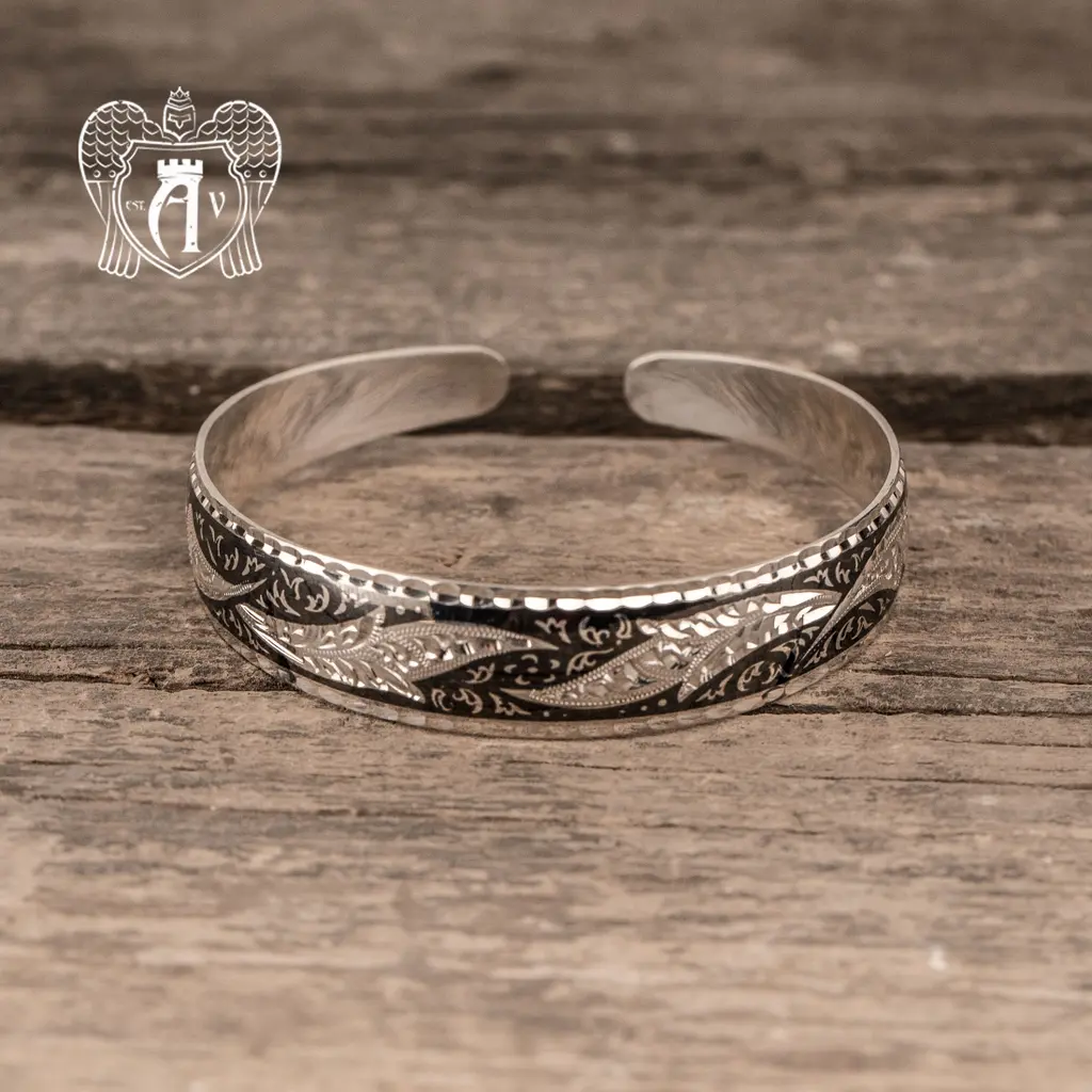 Браслет из серебра кубачинский «Персия» - фото 2