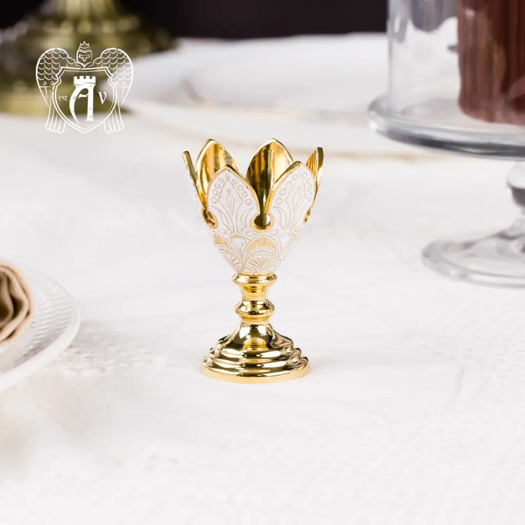 Пашотница  с холодной белой эмалью - фото 2