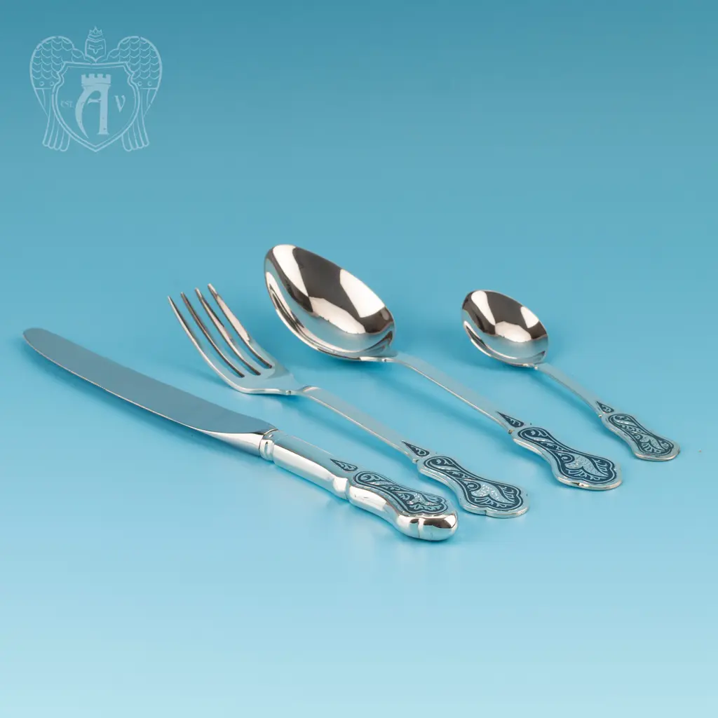 Столовый набор «Кубачи» 48 предмета - фото 3