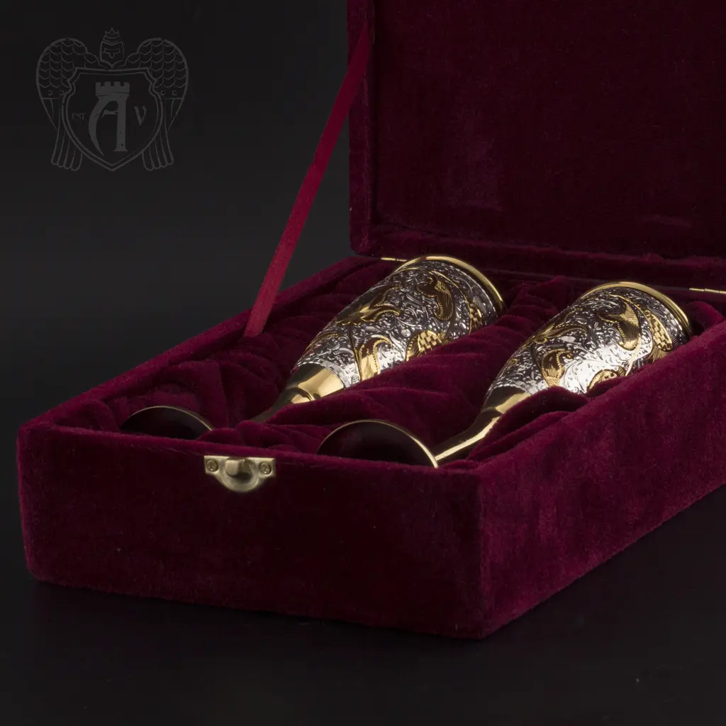 Серебряные фужеры «Баккара» - фото 4