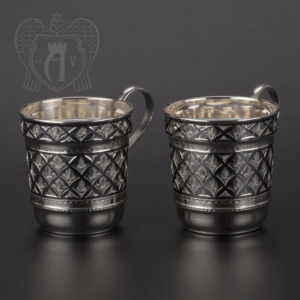 Серебряная кружка «Роял» - фото 3