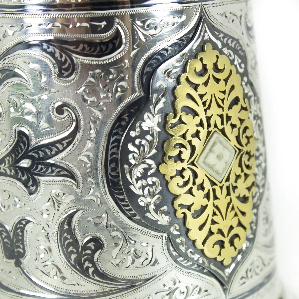 Серебряная кружка пивная «Султан» 400 мл - фото 2