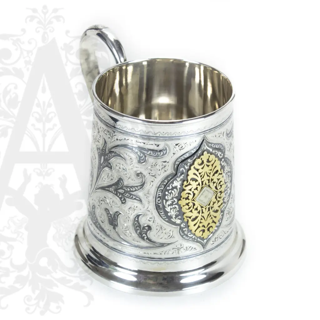 Серебряная кружка пивная «Султан» 400 мл - фото 4