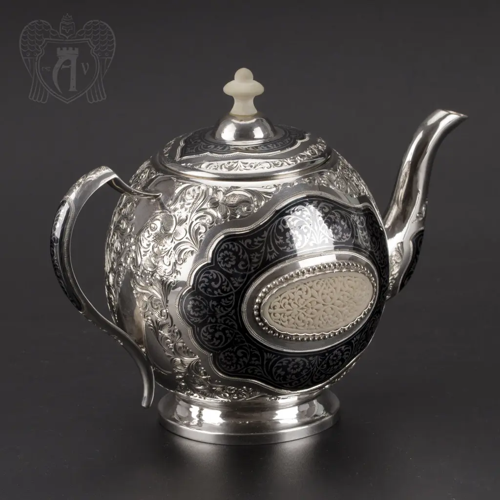Серебряный чайник «Эксклюзив» - фото 5
