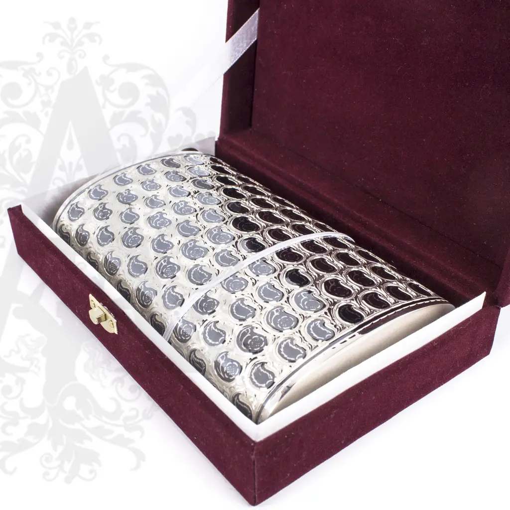 Серебряная фляжка «Эстет» - фото 3