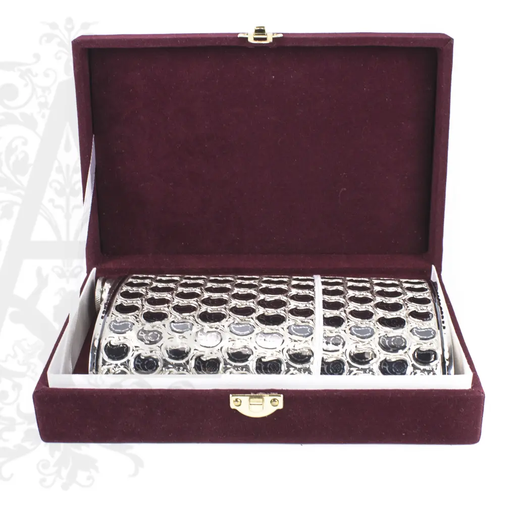 Серебряная фляжка «Эстет» - фото 2