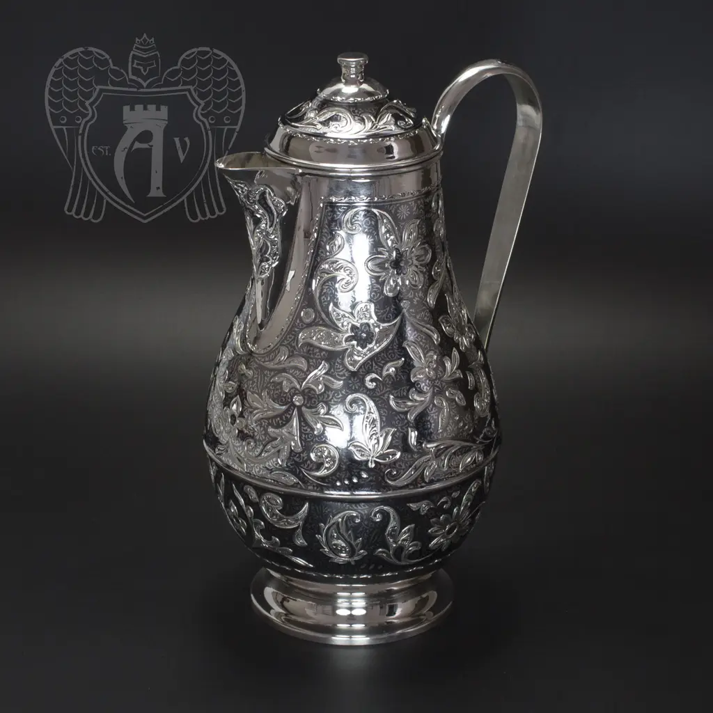 Серебряный кувшин «Сказка» - фото 3