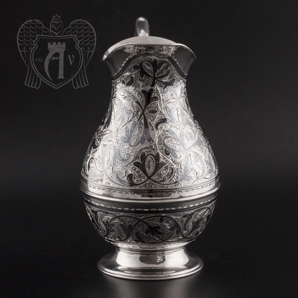 Для напитков кувшин из серебра «Изящный век» - фото 3