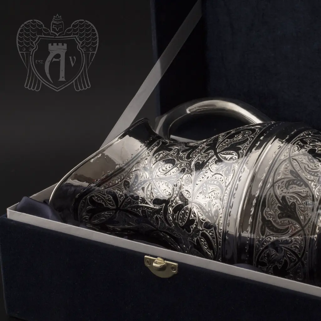 Для напитков кувшин из серебра «Изящный век» - фото 2