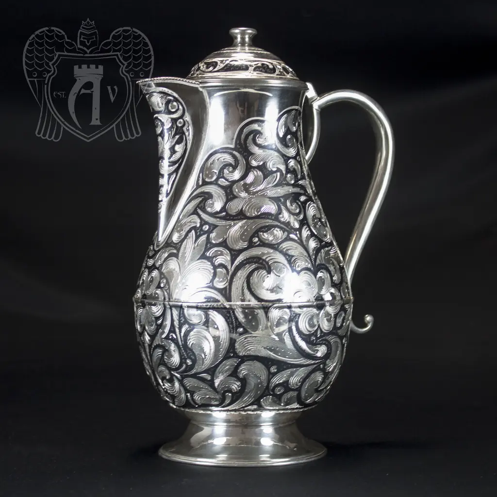 Серебряный кувшин «Эдельвейс» - фото 2