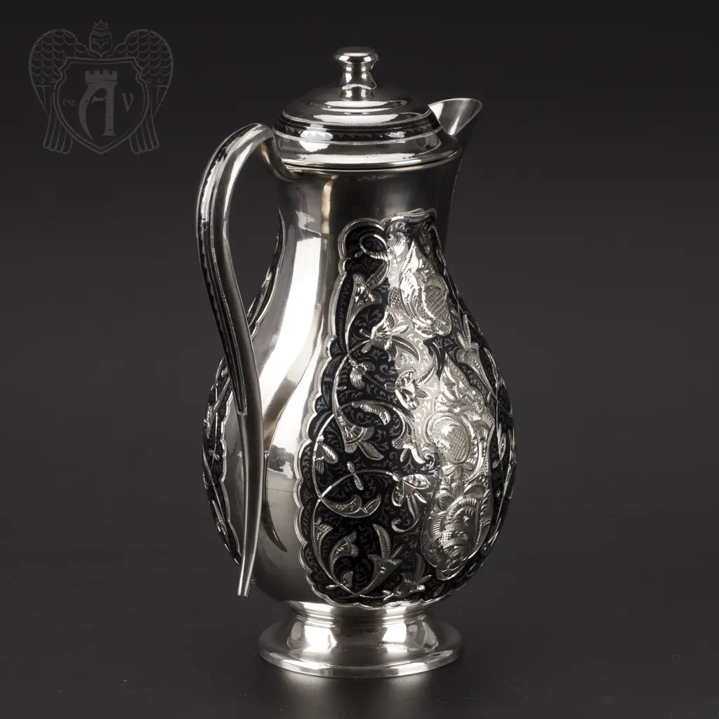 Кувшин из серебра «Камила» - фото 2