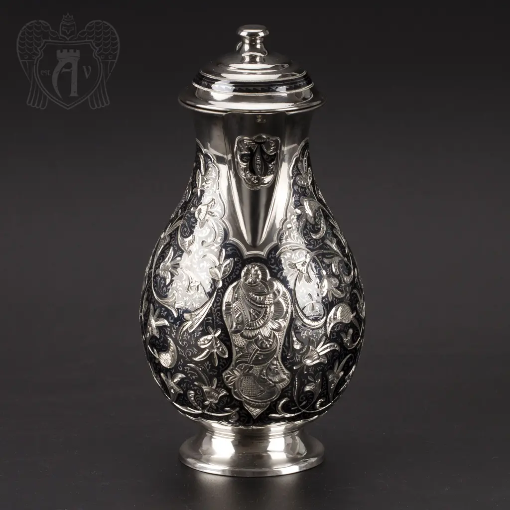 Кувшин из серебра «Камила» - фото 3